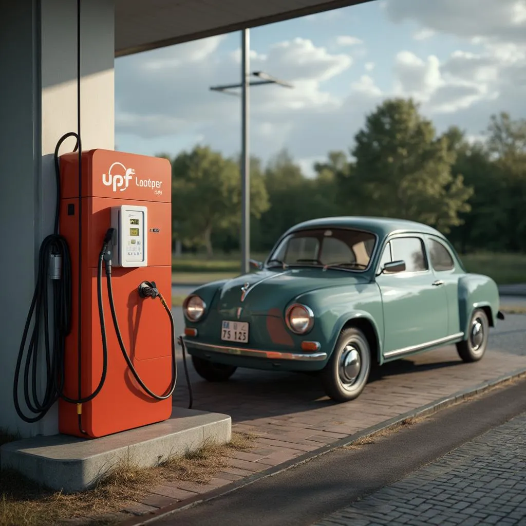 Punto de carga para vehículos eléctricos YPF